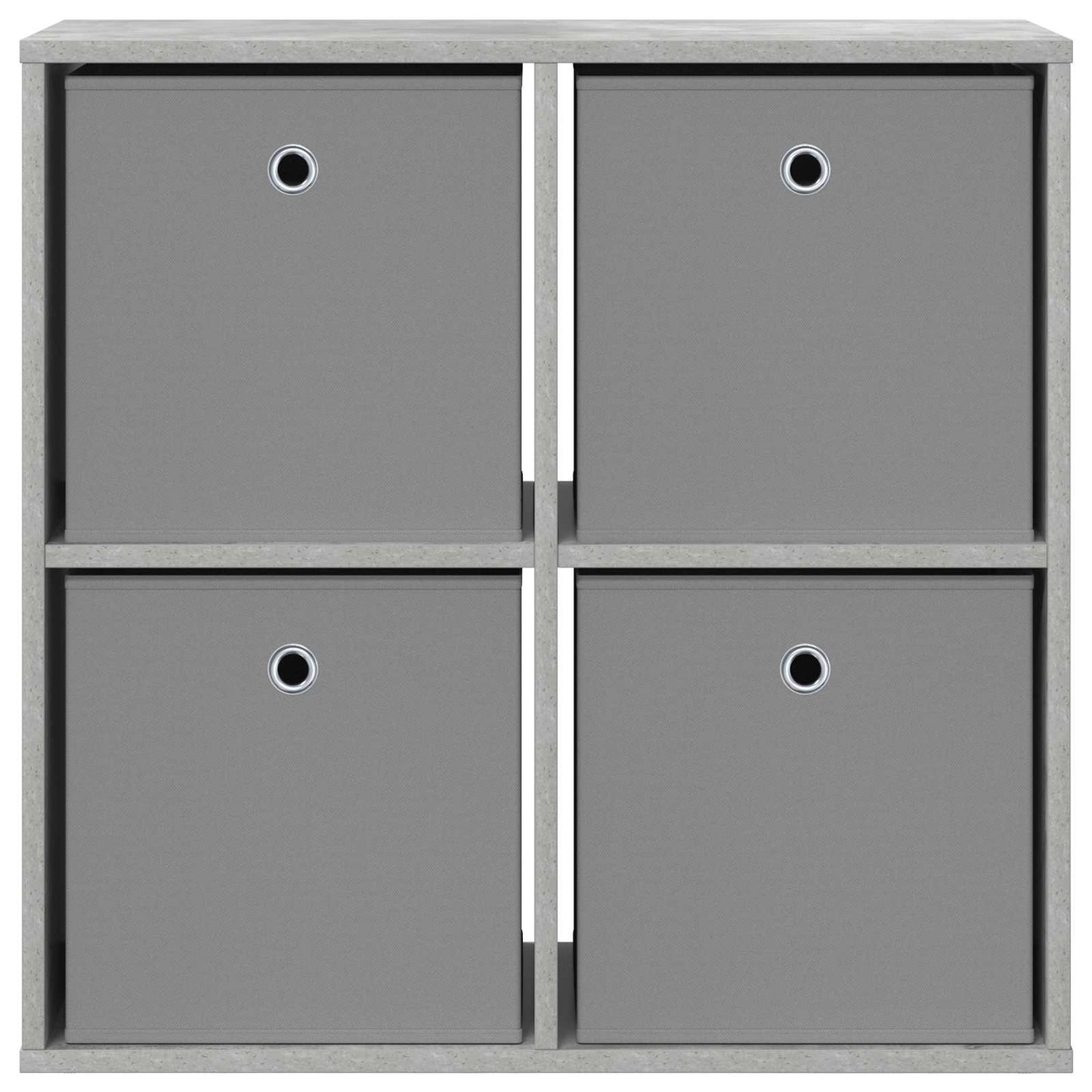 vidaXL Sideboard with Drawer Concrete Grey 68.5 x 32 x 67 cm