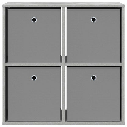 vidaXL Sideboard with Drawer Concrete Grey 68.5 x 32 x 67 cm