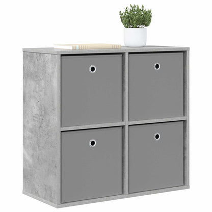 vidaXL Sideboard with Drawer Concrete Grey 68.5 x 32 x 67 cm