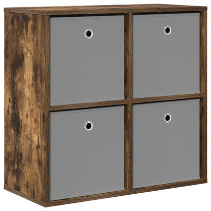 vidaXL Sideboard with Drawer Smoked Oak 68.5 x 32 x 67 cm