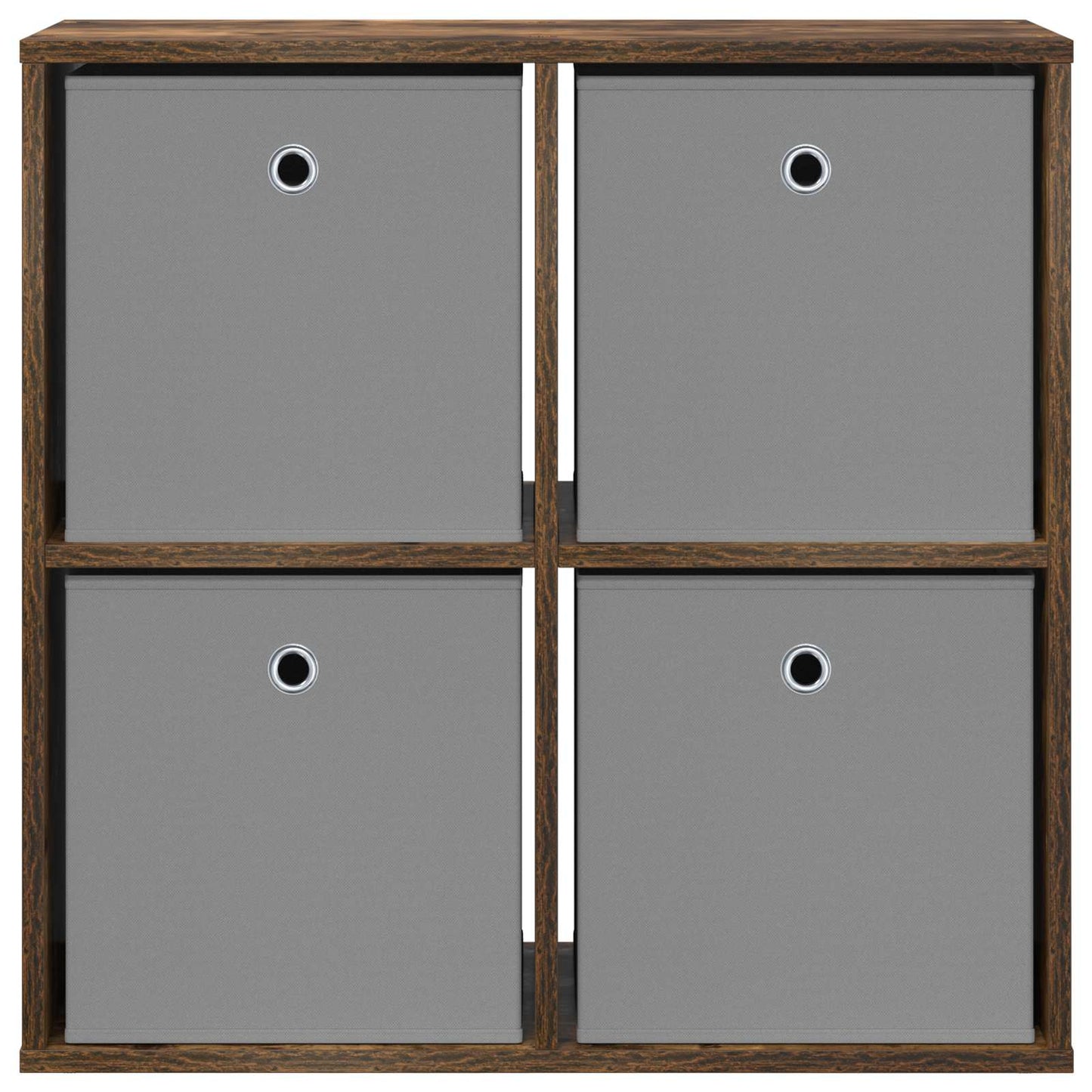 vidaXL Sideboard with Drawer Smoked Oak 68.5 x 32 x 67 cm