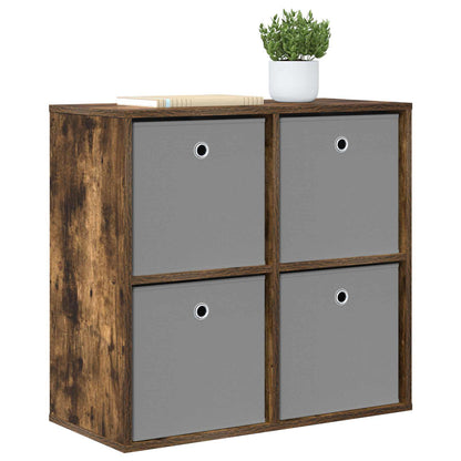 vidaXL Sideboard with Drawer Smoked Oak 68.5 x 32 x 67 cm