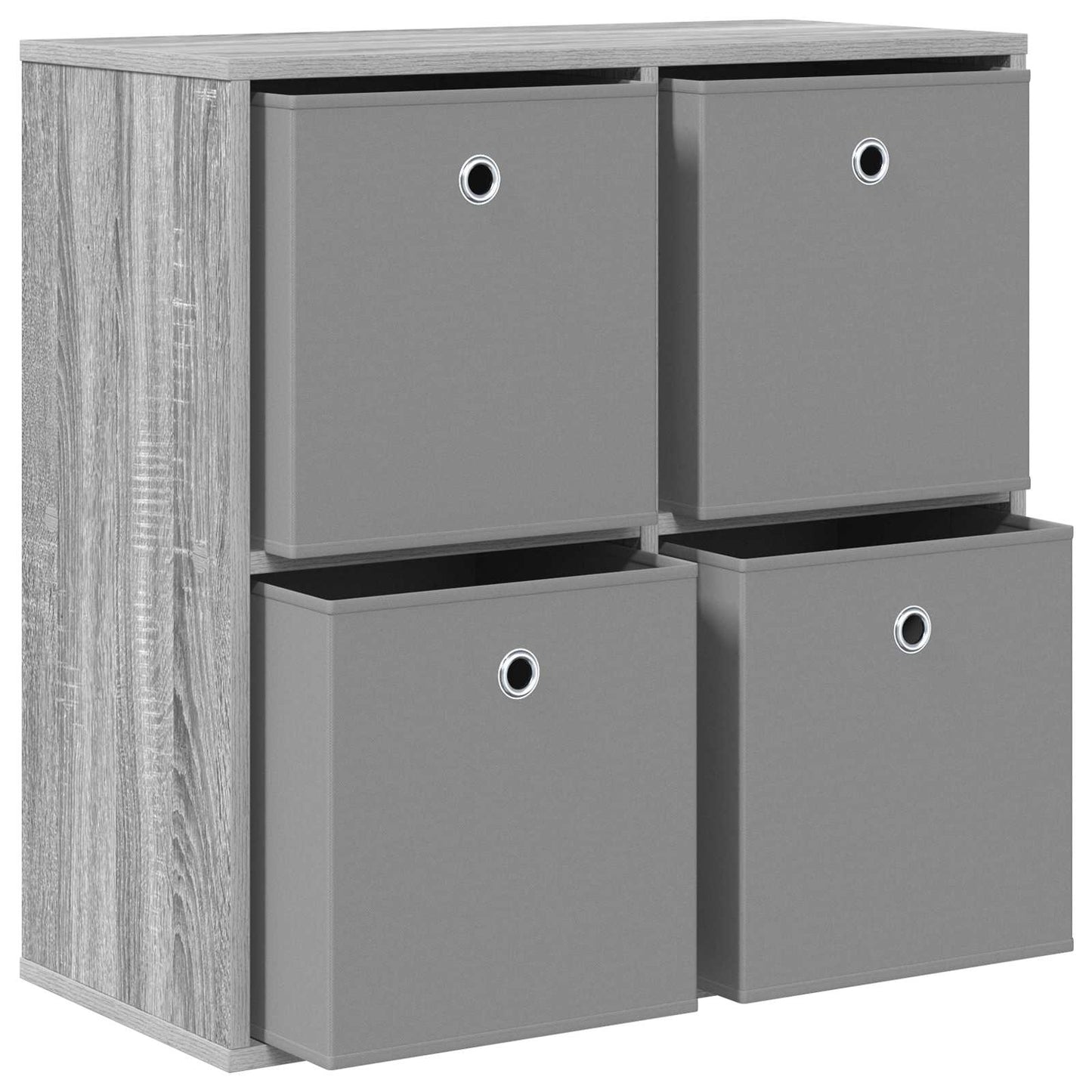 vidaXL Sideboard with Drawer Grey Sonoma 68.5 x 32 x 67 cm