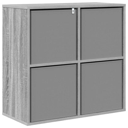 vidaXL Sideboard with Drawer Grey Sonoma 68.5 x 32 x 67 cm