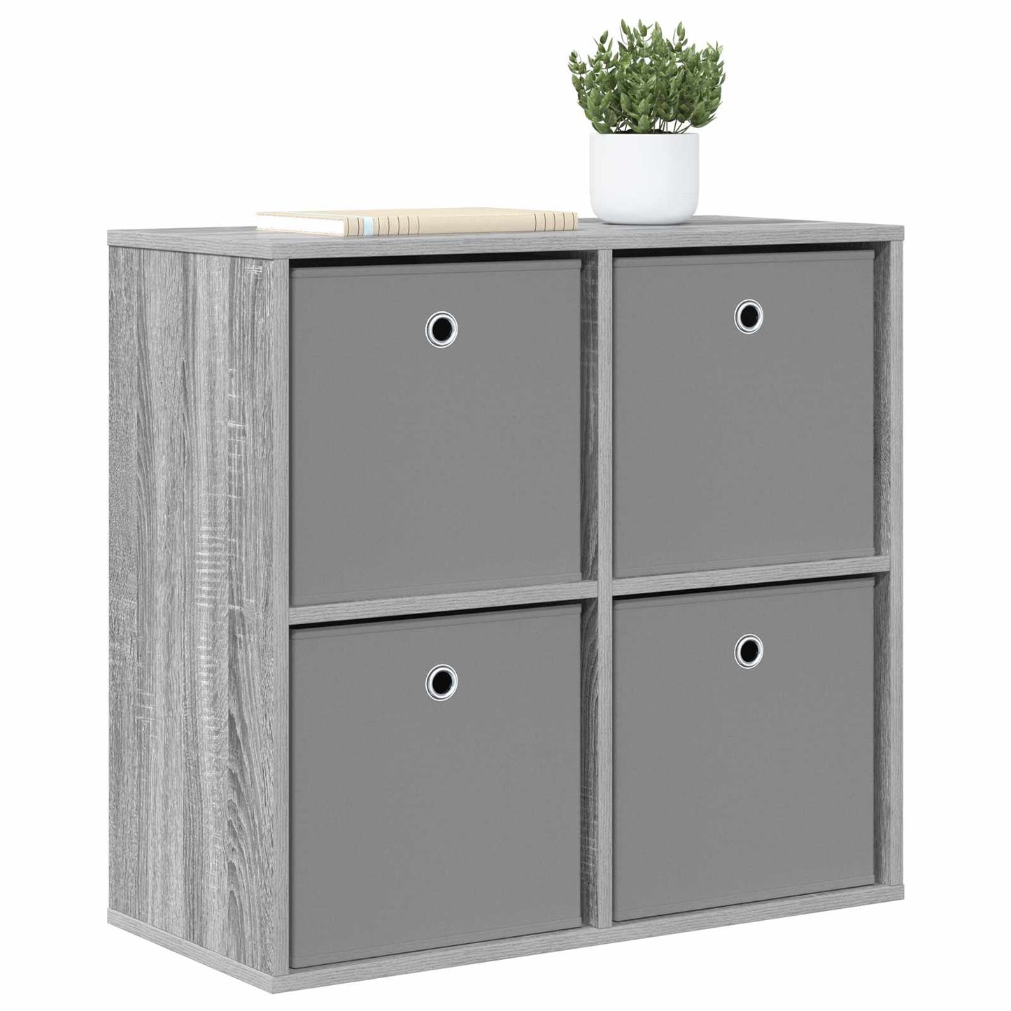 vidaXL Sideboard with Drawer Grey Sonoma 68.5 x 32 x 67 cm