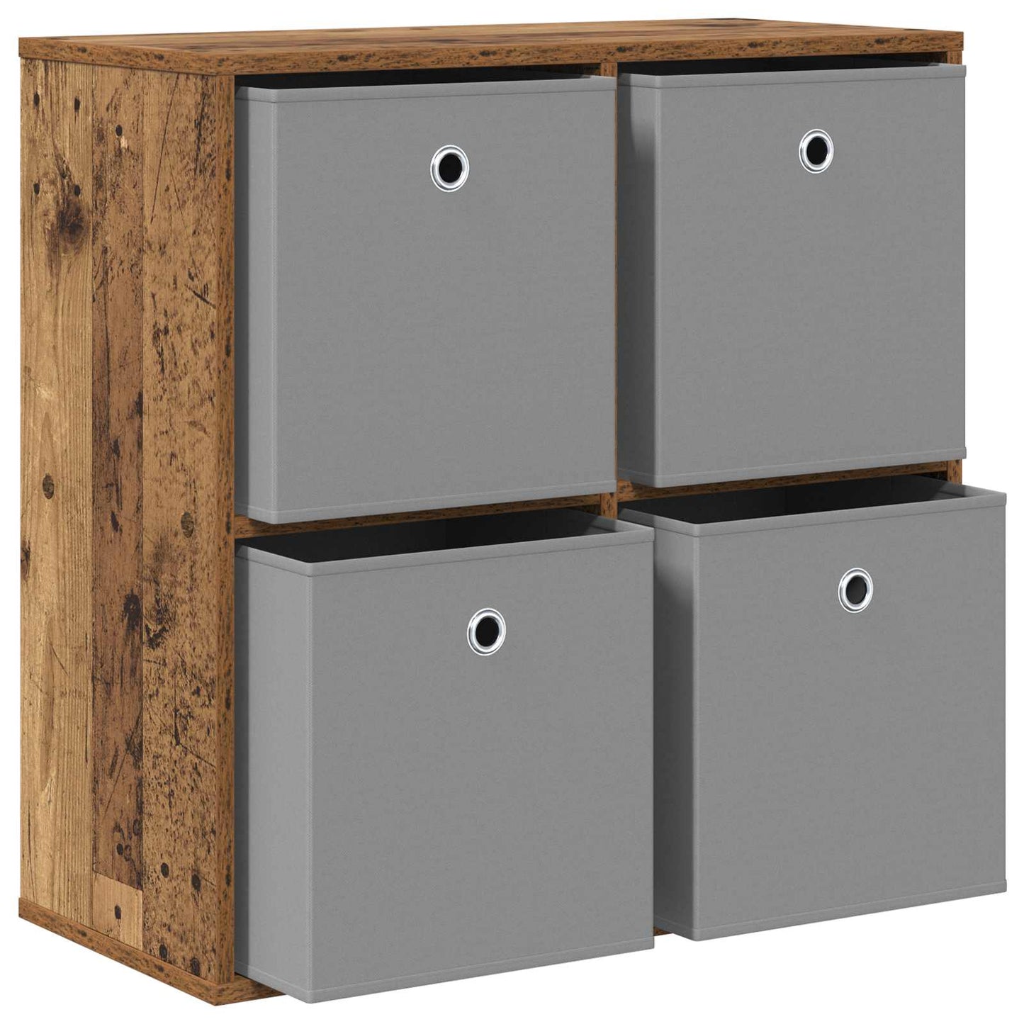 vidaXL Sideboard with Drawer Old Wood 68.5 x 32 x 67 cm