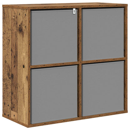 vidaXL Sideboard with Drawer Old Wood 68.5 x 32 x 67 cm