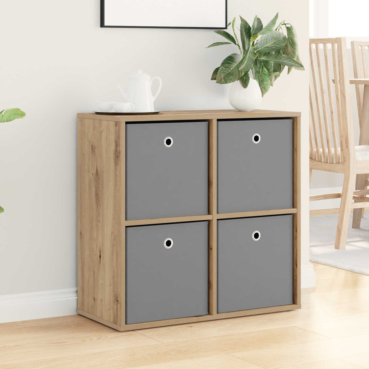 vidaXL Sideboard with Drawer Artisan Oak 68.5 x 32 x 67 cm