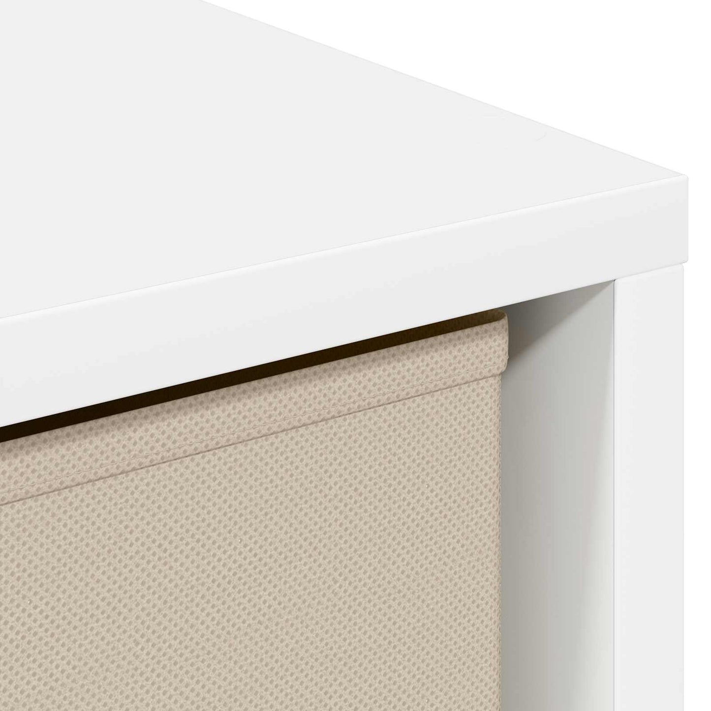 vidaXL Sideboard with Drawer White 25.5 x 22 x 69.5 cm