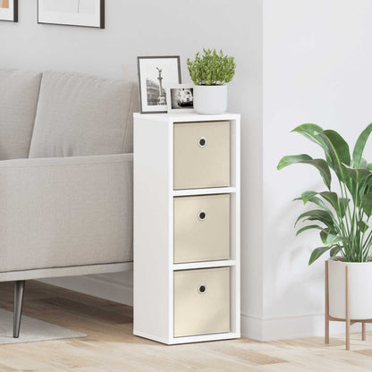 vidaXL Sideboard with Drawer White 25.5 x 22 x 69.5 cm