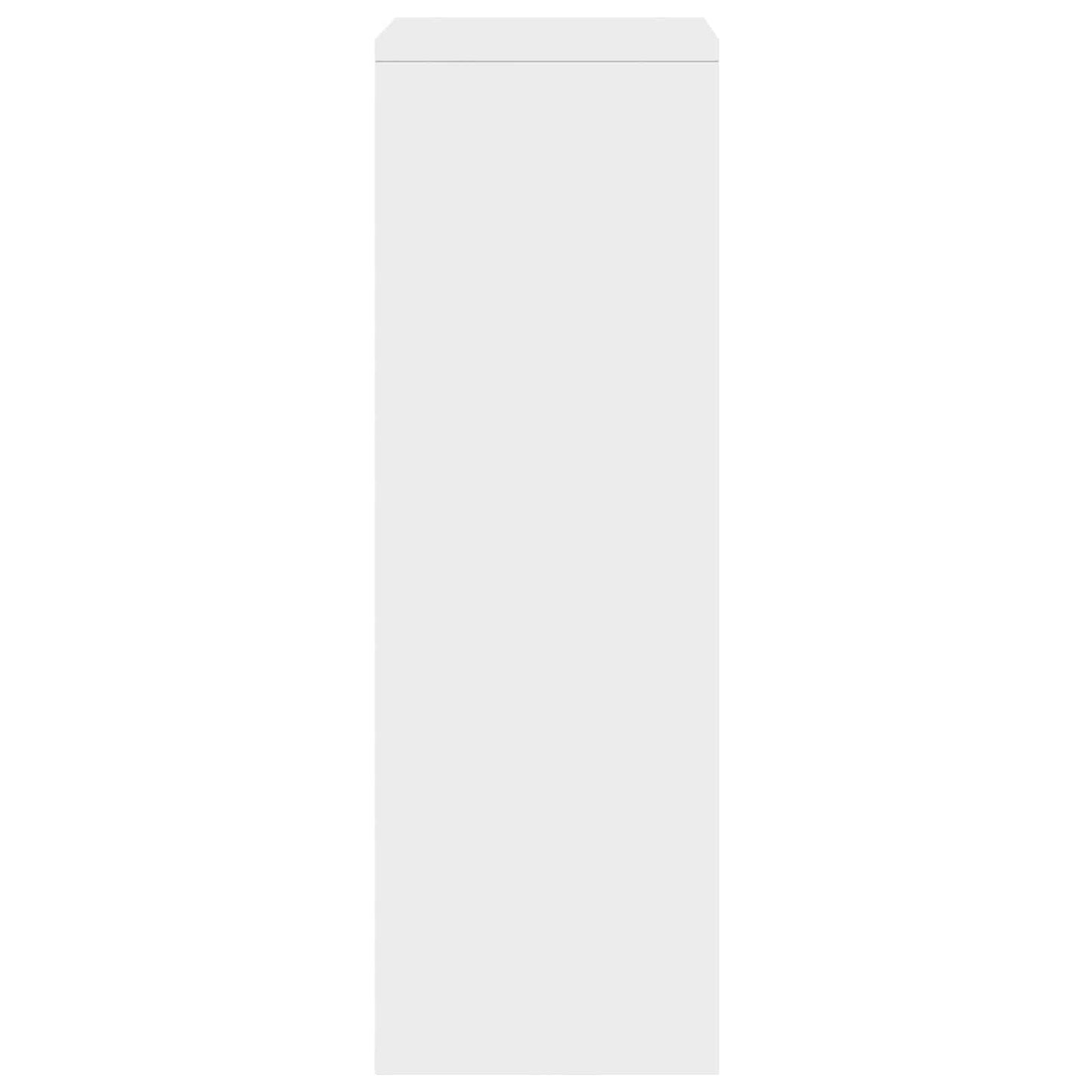 vidaXL Sideboard with Drawer White 25.5 x 22 x 69.5 cm