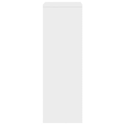vidaXL Sideboard with Drawer White 25.5 x 22 x 69.5 cm