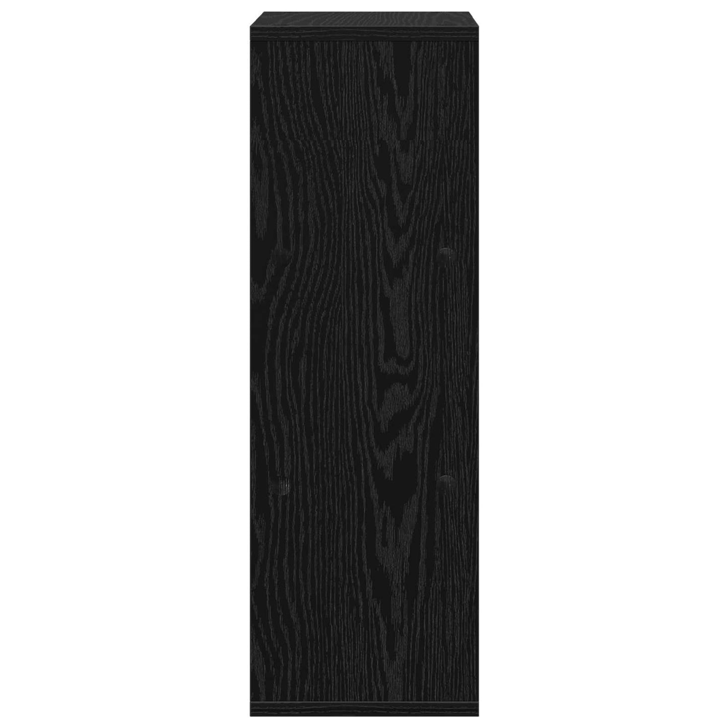 vidaXL Sideboard with Drawer Black Oak 25.5 x 22 x 69.5 cm