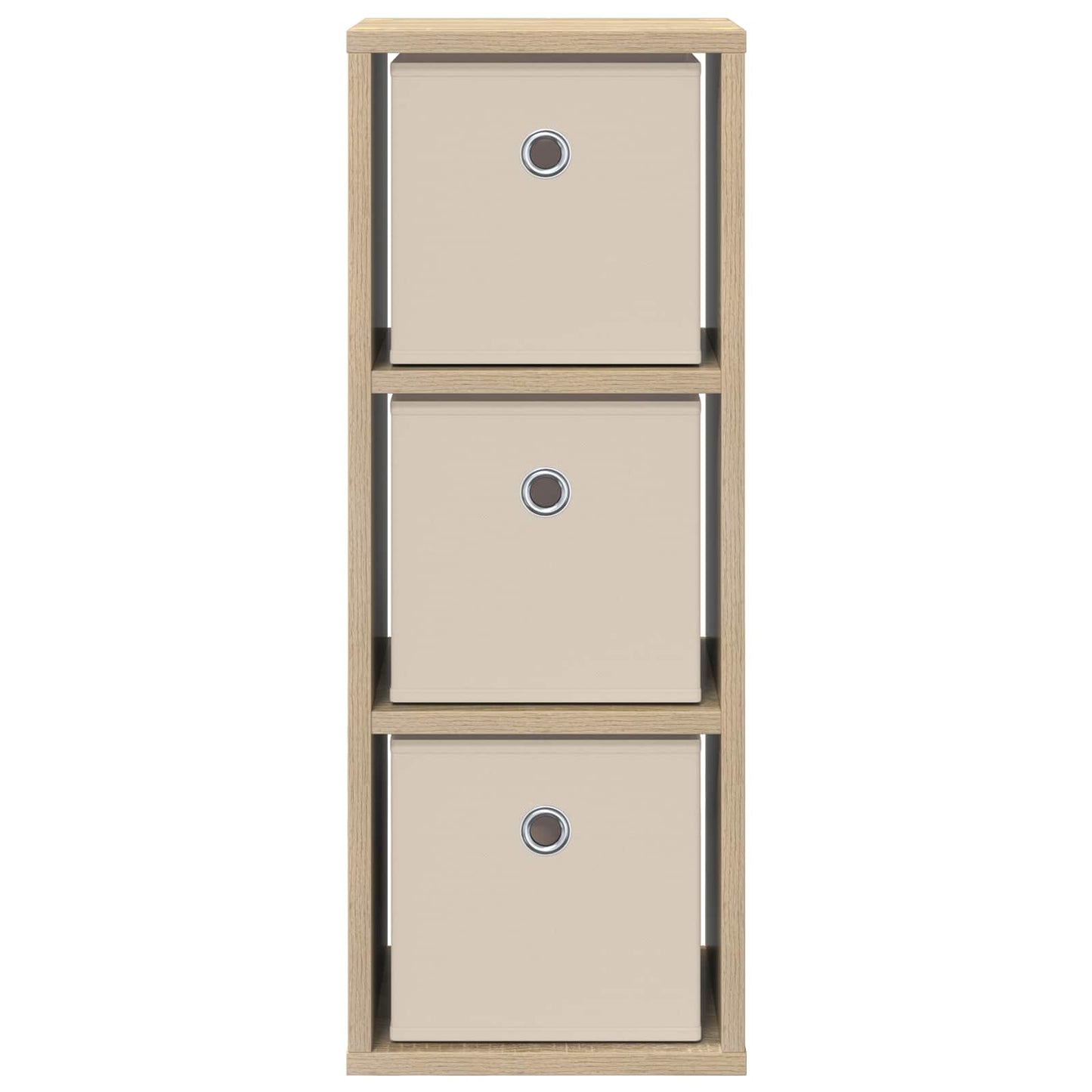 vidaXL Sideboard with Drawer Sonoma Oak 25.5 x 22 x 69.5 cm
