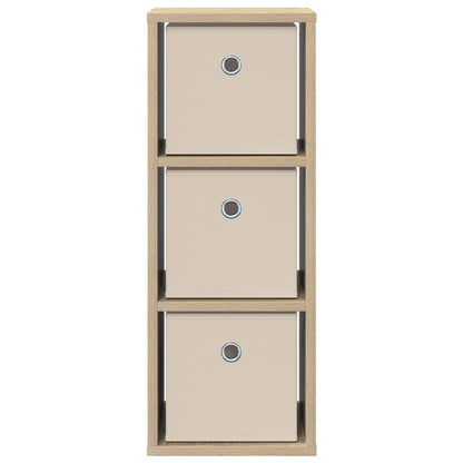 vidaXL Sideboard with Drawer Sonoma Oak 25.5 x 22 x 69.5 cm