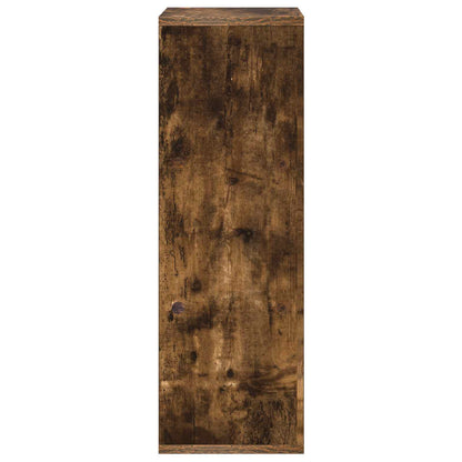 vidaXL Sideboard with Drawer Smoked Oak 25.5 x 22 x 69.5 cm