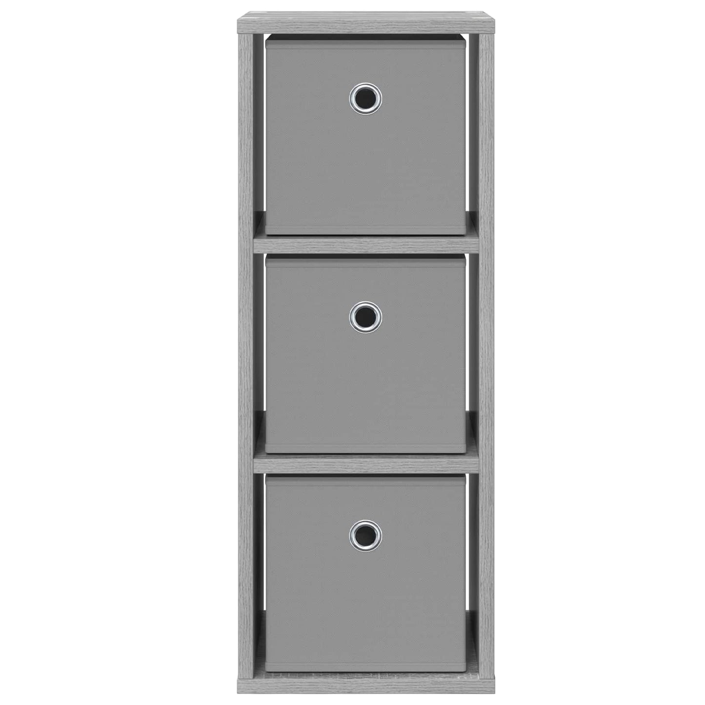 vidaXL Sideboard with Drawer Grey Sonoma 25.5 x 22 x 69.5 cm
