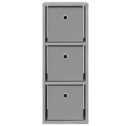 vidaXL Sideboard with Drawer Grey Sonoma 25.5 x 22 x 69.5 cm