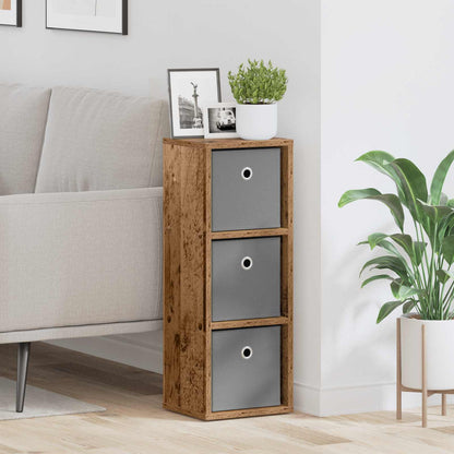 vidaXL Sideboard with Drawer Old Wood 25.5 x 22 x 69.5 cm