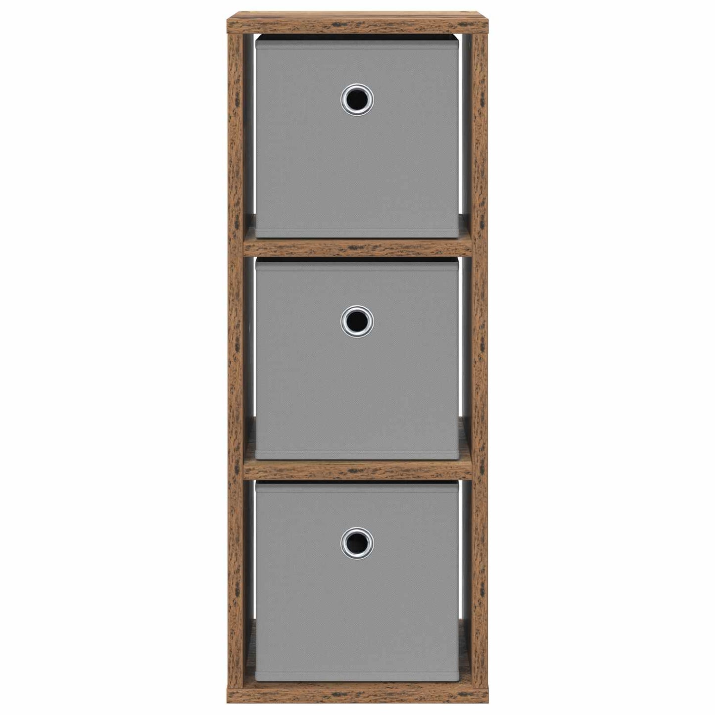 vidaXL Sideboard with Drawer Old Wood 25.5 x 22 x 69.5 cm