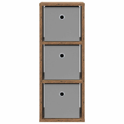 vidaXL Sideboard with Drawer Old Wood 25.5 x 22 x 69.5 cm