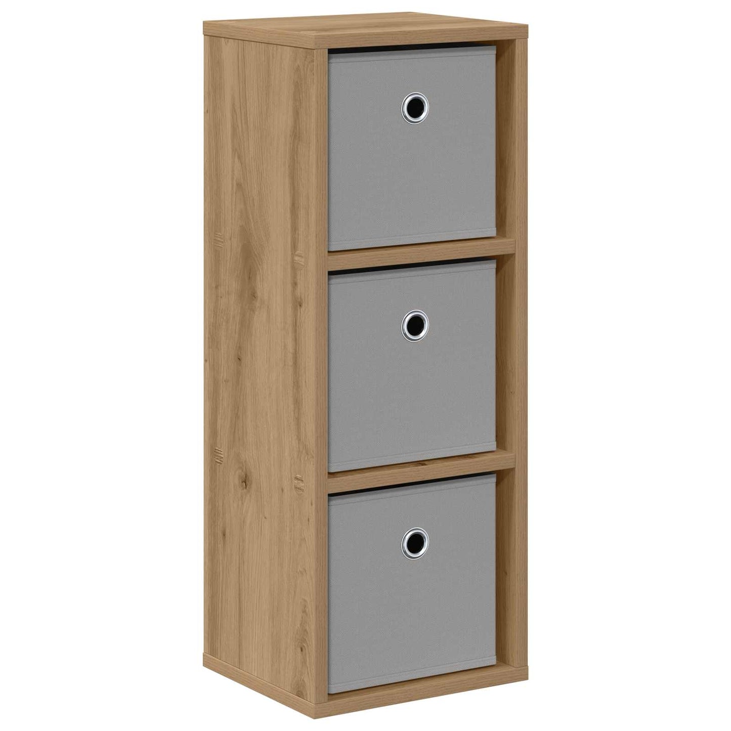 vidaXL Sideboard with Drawer Artisan Oak 25.5 x 22 x 69.5 cm