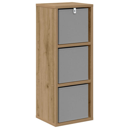 vidaXL Sideboard with Drawer Artisan Oak 25.5 x 22 x 69.5 cm