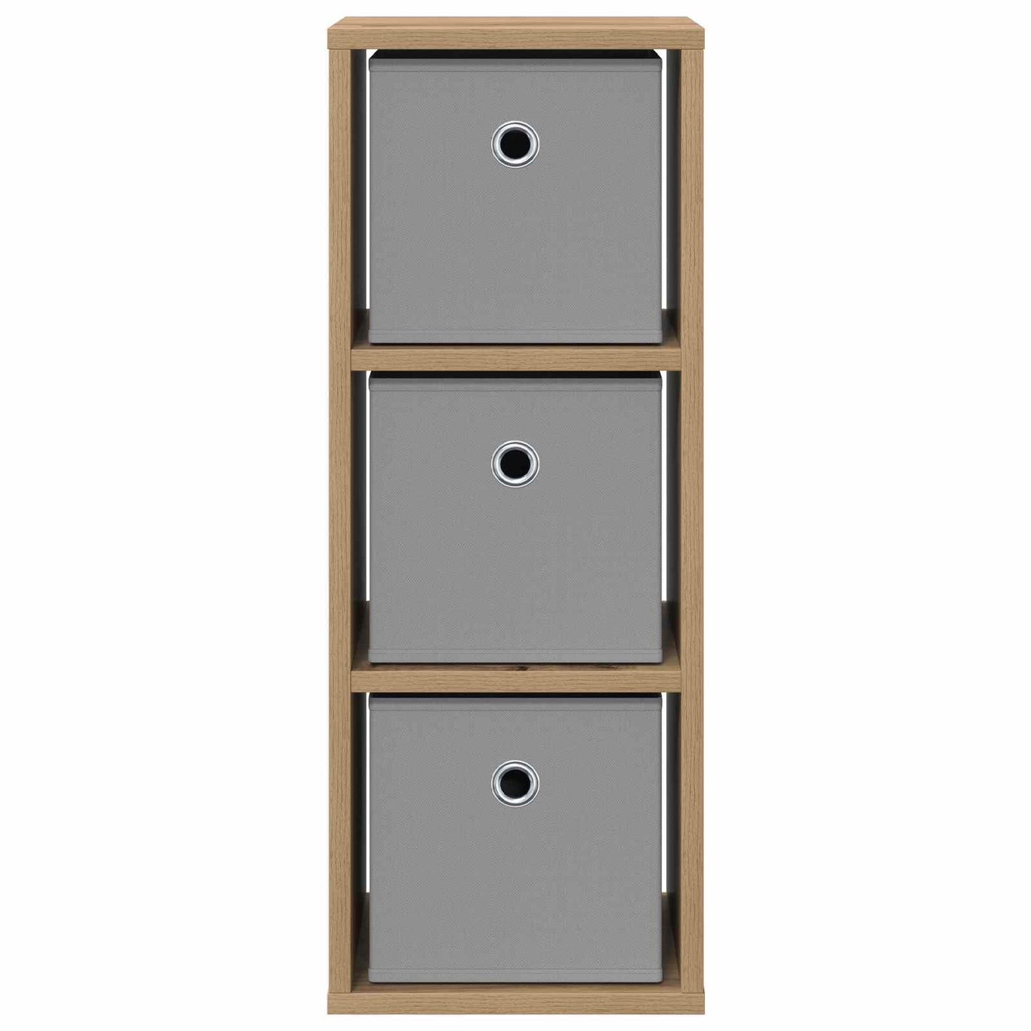 vidaXL Sideboard with Drawer Artisan Oak 25.5 x 22 x 69.5 cm