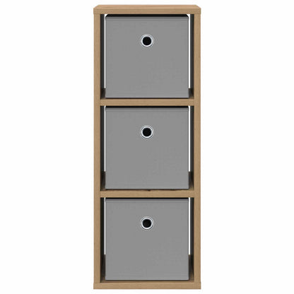 vidaXL Sideboard with Drawer Artisan Oak 25.5 x 22 x 69.5 cm