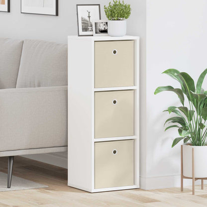 vidaXL Sideboard with Drawer White 30.5 x 27 x 84.5 cm