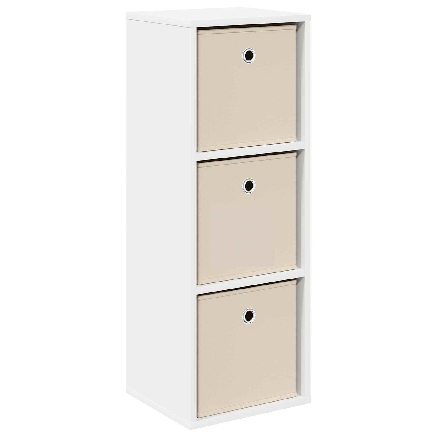 vidaXL Sideboard with Drawer White 30.5 x 27 x 84.5 cm