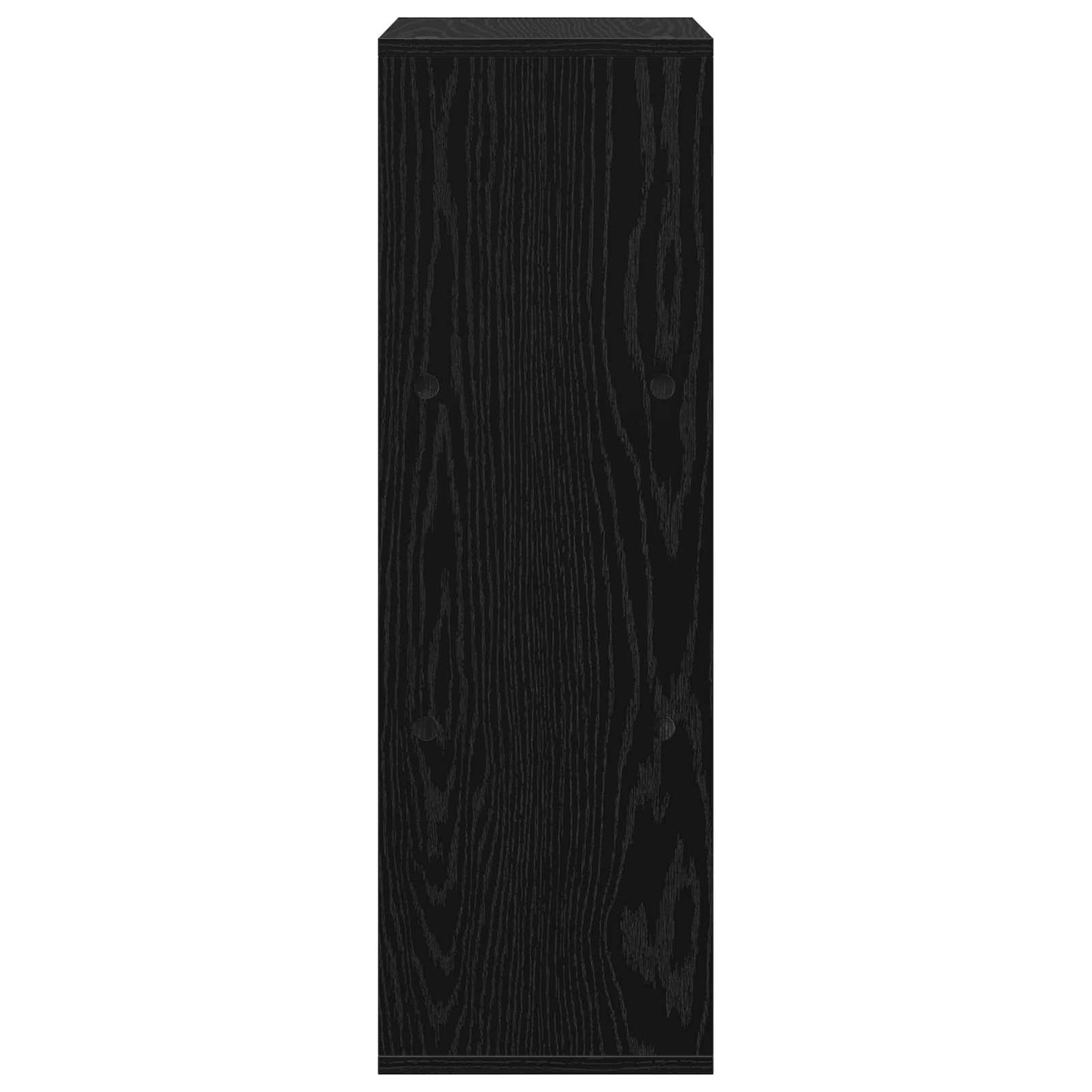 vidaXL Sideboard with Drawer Black Oak 30.5 x 27 x 84.5 cm