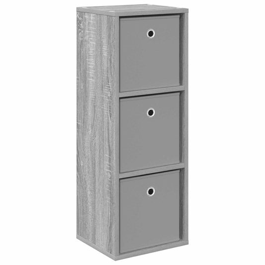 vidaXL Sideboard with Drawer Grey Sonoma 30.5 x 27 x 84.5 cm