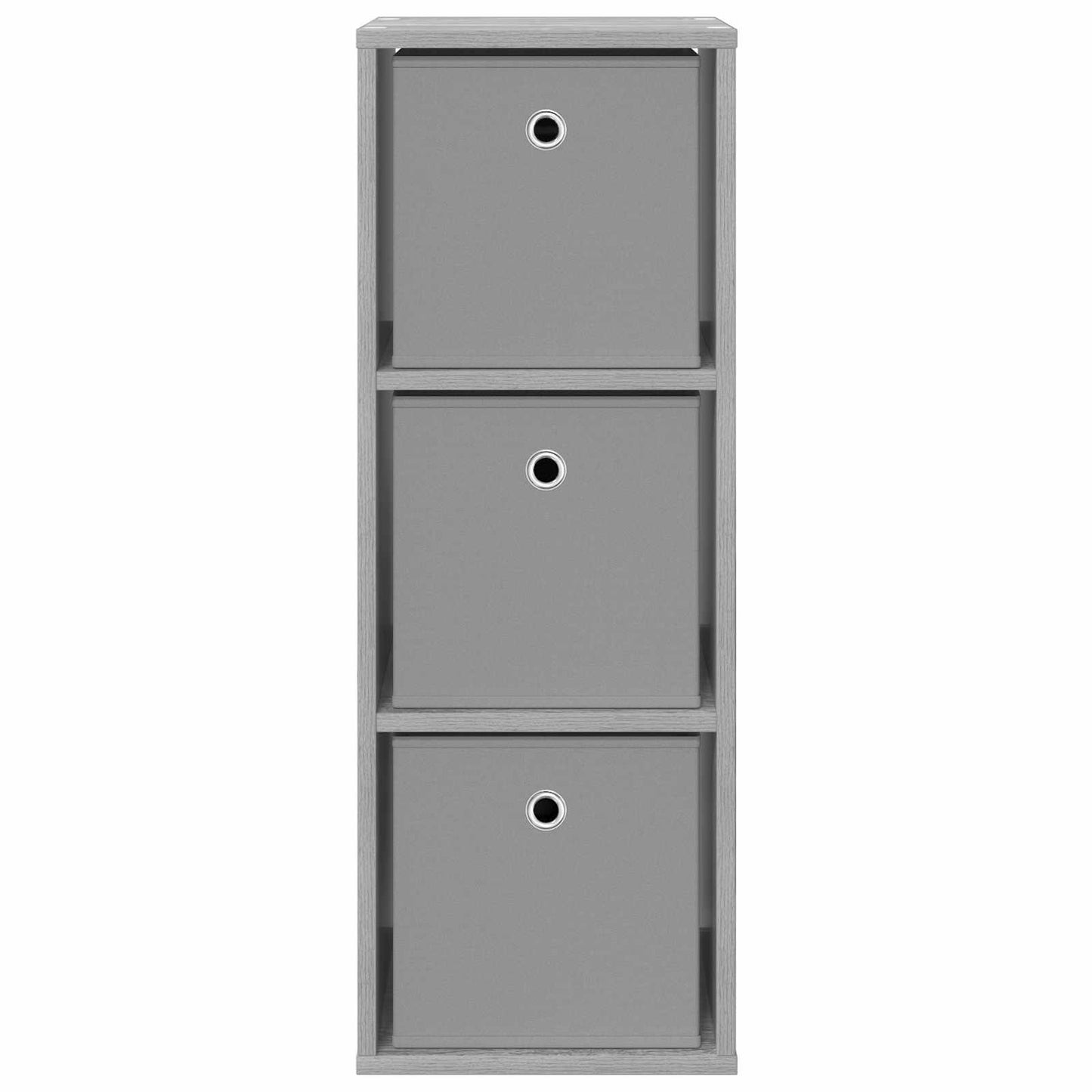 vidaXL Sideboard with Drawer Grey Sonoma 30.5 x 27 x 84.5 cm