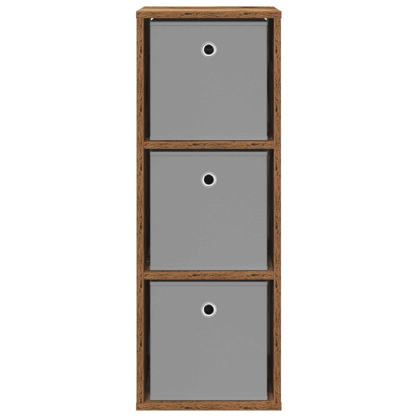 vidaXL Sideboard with Drawer Old Wood 30.5 x 27 x 84.5 cm