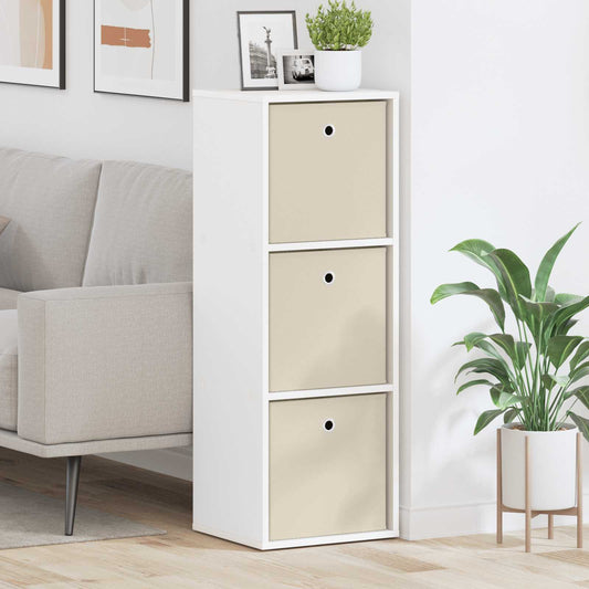 vidaXL Sideboard with Drawer White 35 x 32 x 99.5 cm