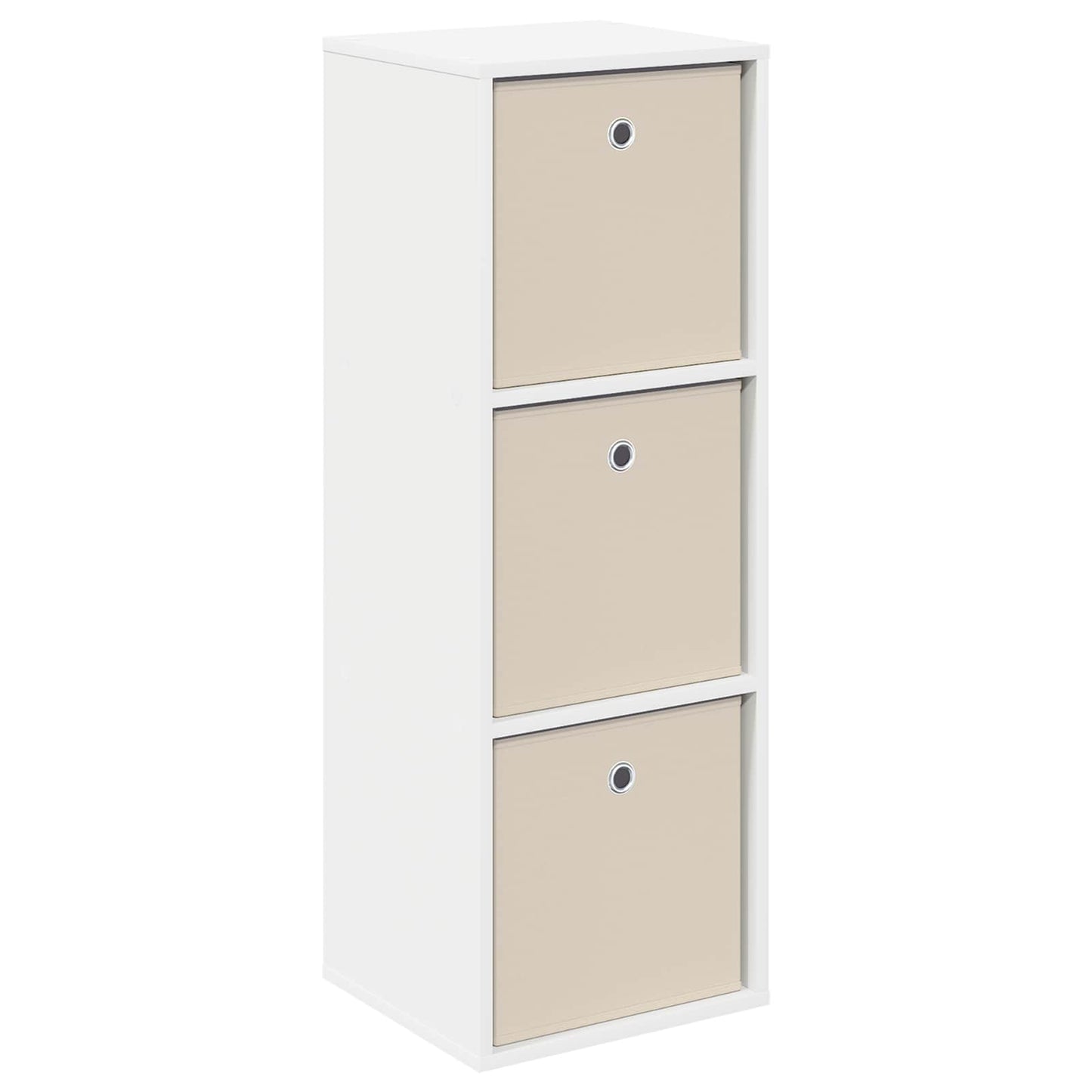vidaXL Sideboard with Drawer White 35 x 32 x 99.5 cm