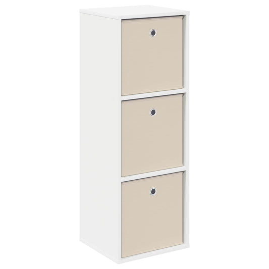 vidaXL Sideboard with Drawer White 35 x 32 x 99.5 cm