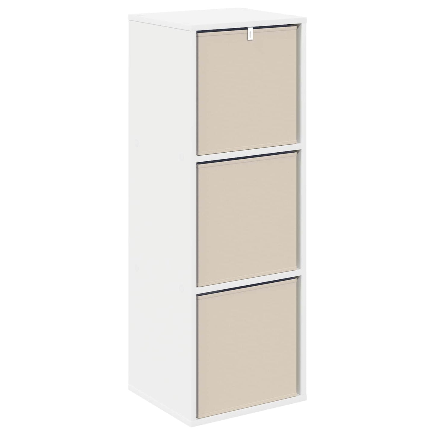 vidaXL Sideboard with Drawer White 35 x 32 x 99.5 cm