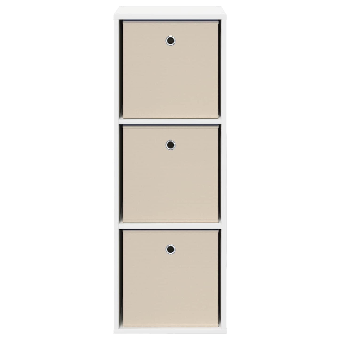 vidaXL Sideboard with Drawer White 35 x 32 x 99.5 cm