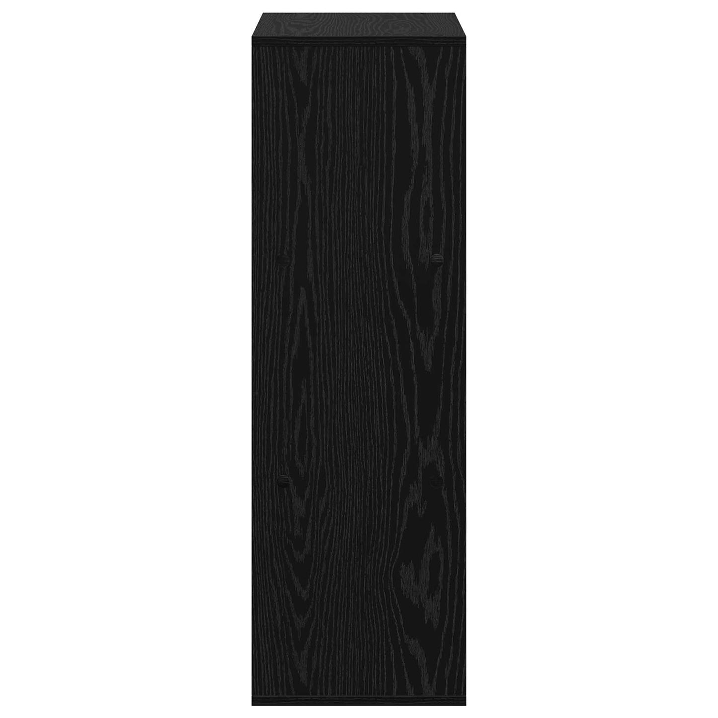 vidaXL Sideboard with Drawer Black Oak 35 x 32 x 99.5 cm
