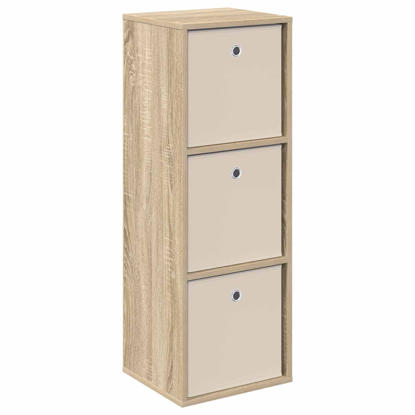 vidaXL Sideboard with Drawer Sonoma Oak 35 x 32 x 99.5 cm