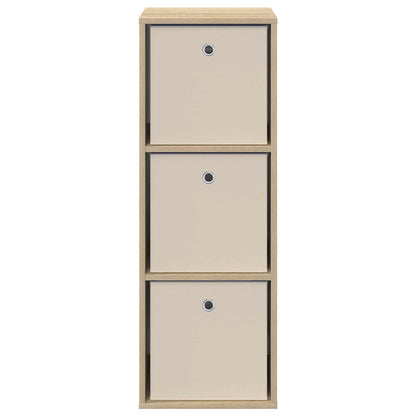 vidaXL Sideboard with Drawer Sonoma Oak 35 x 32 x 99.5 cm