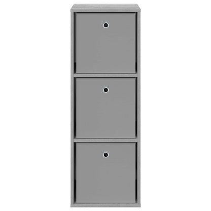 vidaXL Sideboard with Drawer Grey Sonoma 35 x 32 x 99.5 cm