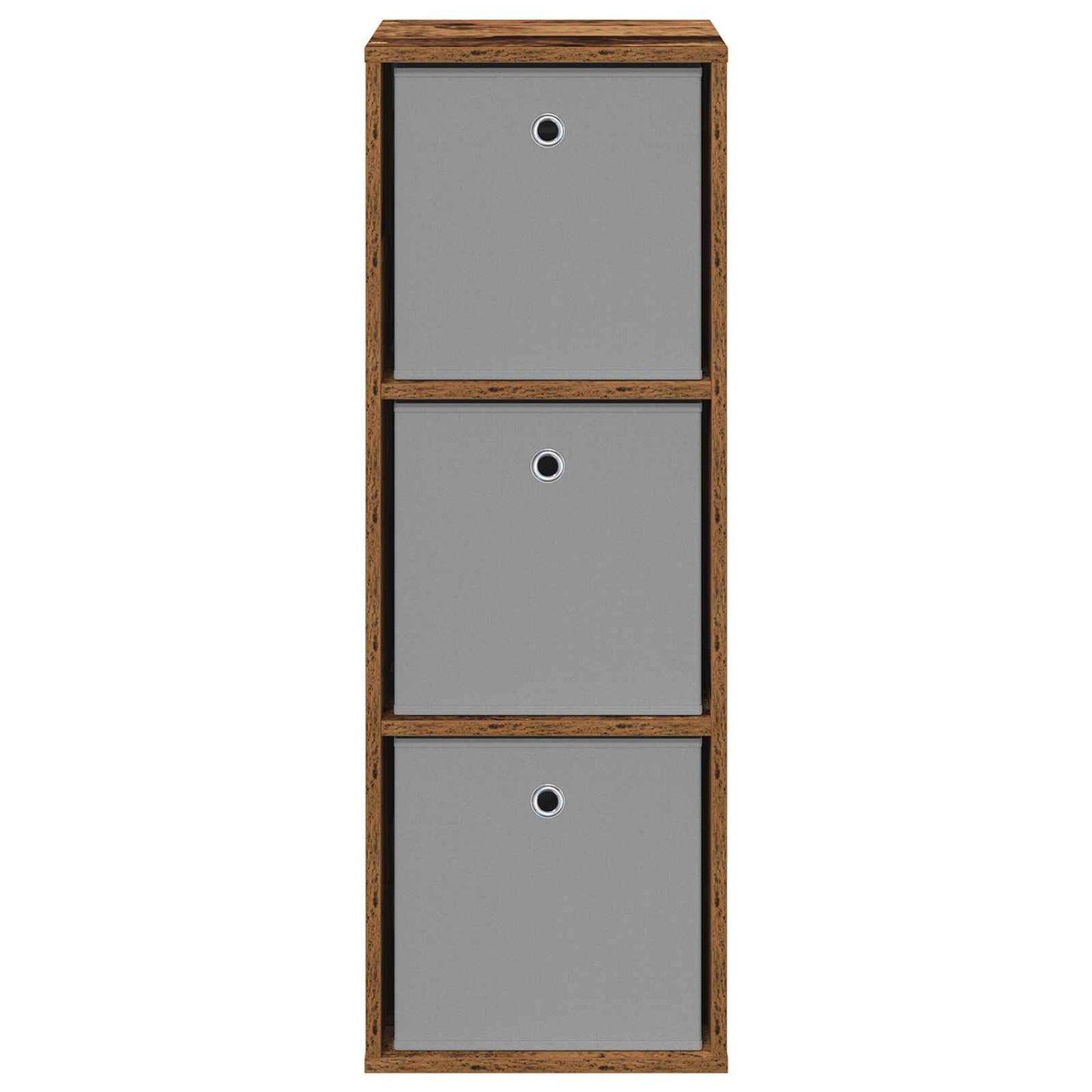 vidaXL Sideboard with Drawer Old Wood 35 x 32 x 99.5 cm