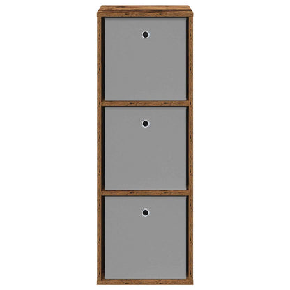 vidaXL Sideboard with Drawer Old Wood 35 x 32 x 99.5 cm