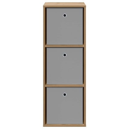vidaXL Sideboard with Drawer Artisan Oak 35 x 32 x 99.5 cm