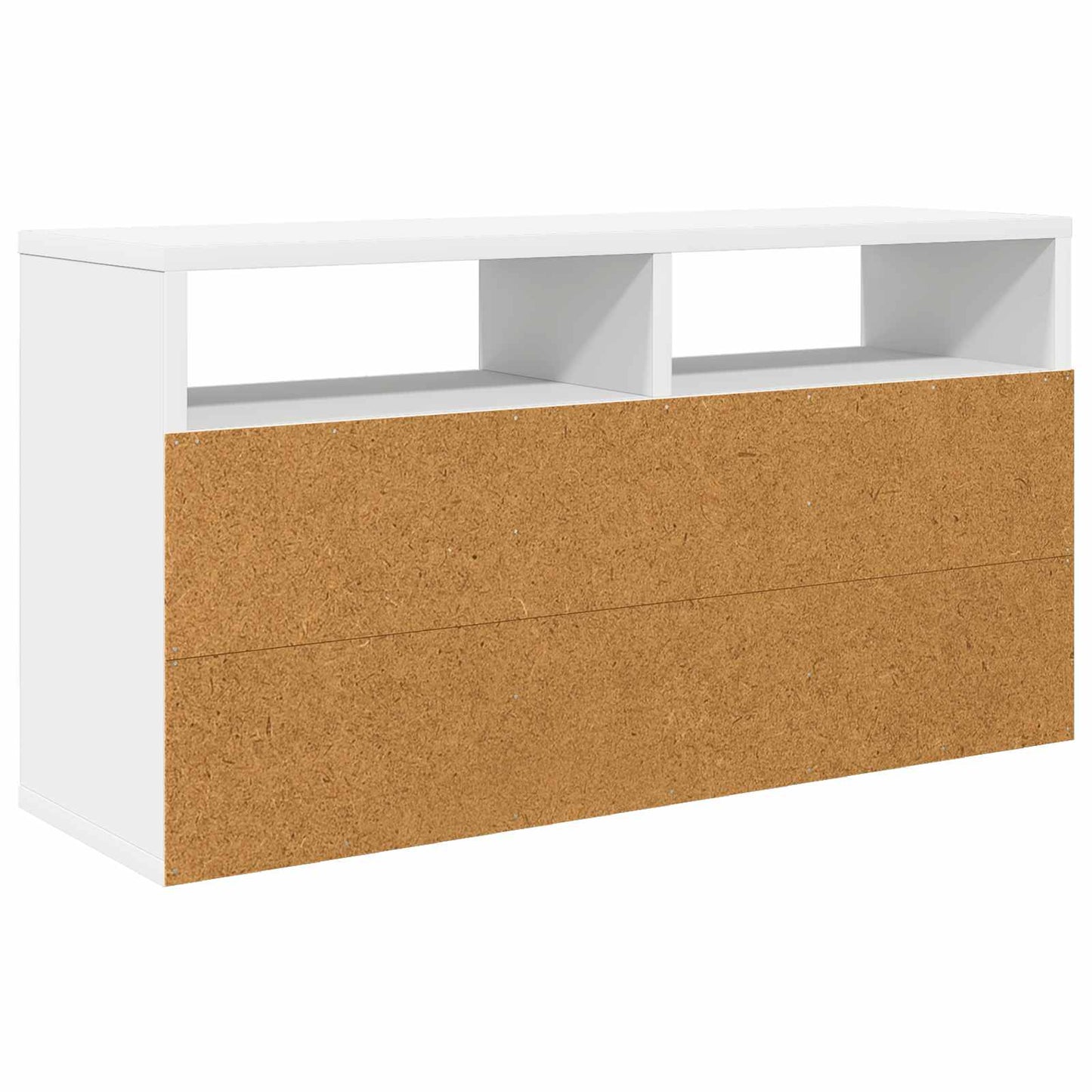 vidaXL Lowboard with Drawer White 72 x 22.5 x 38 cm