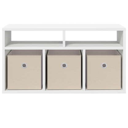 vidaXL Lowboard with Drawer White 72 x 22.5 x 38 cm