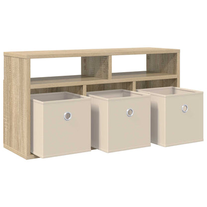 vidaXL Lowboard with Drawer Sonoma Oak 72 x 22.5 x 38 cm